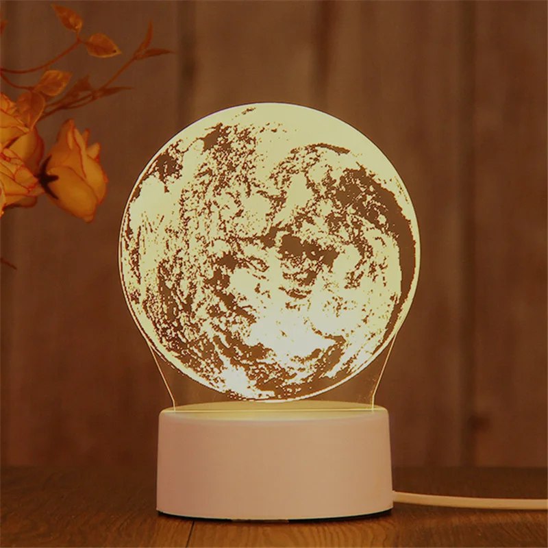 USB Night Ball Lamp, Fancy Bedroom Decoration Night Light for Baby, Unique New Night lamp