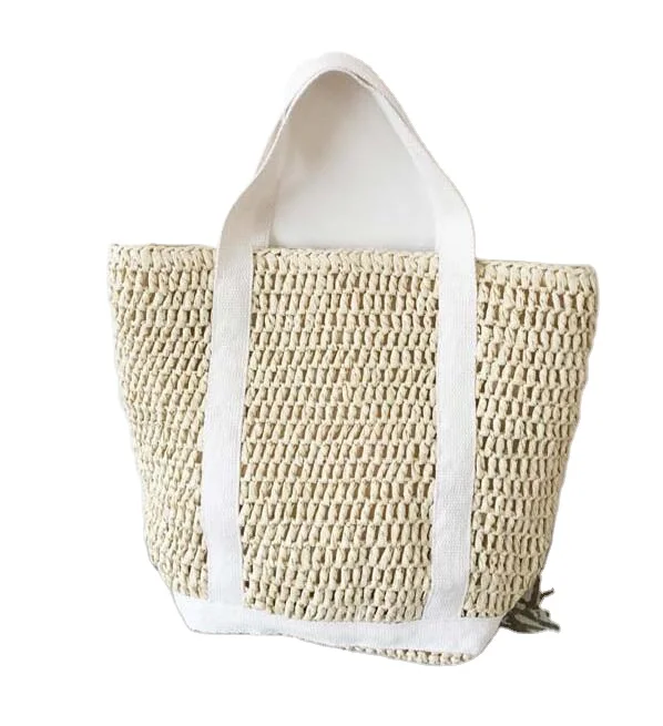

fashion hot sell wholesale summer straw beach bag tassels straw bag