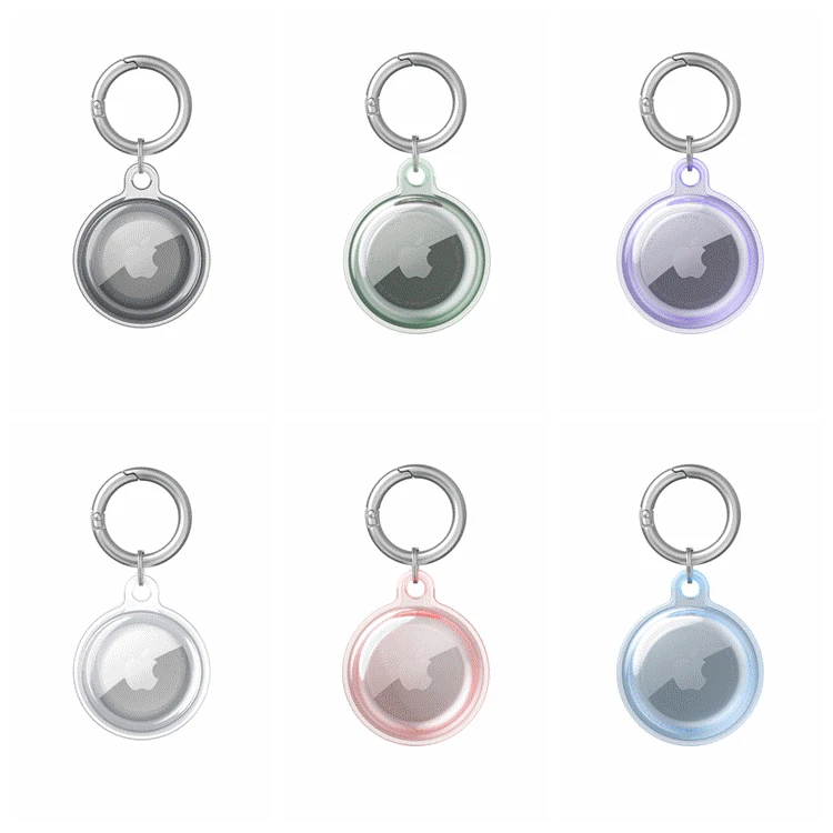 

Promotion Price Tracker Protective Designer ECO Friendly Clear Airtag Case Cute for Dog Collar/Bag/Wallet