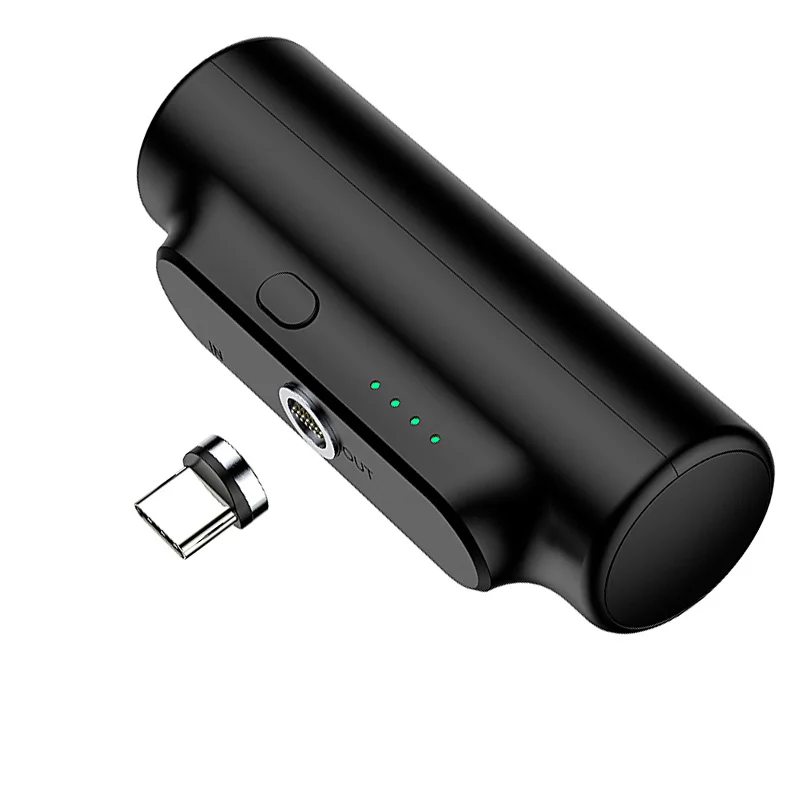 

Small Power Station 3 in 1 magnetic wireless power bank 3000mah 2A portable mini power bank for xiaomi