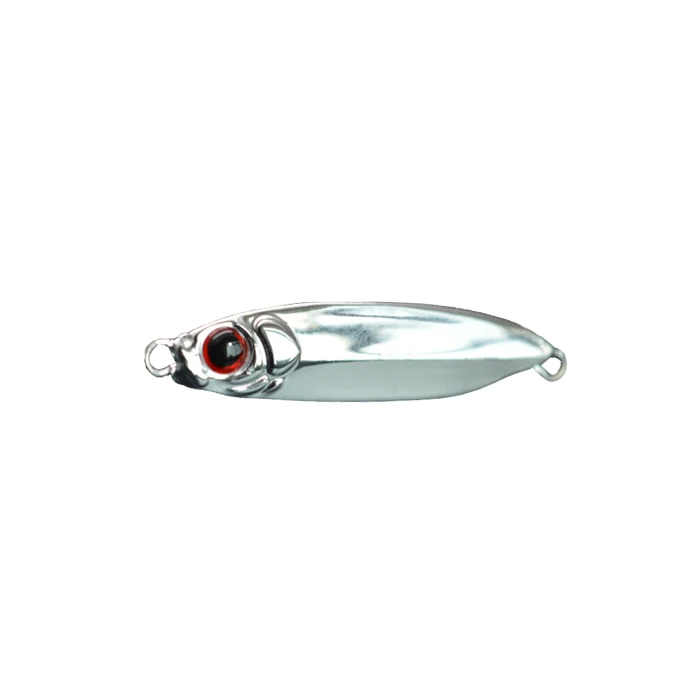 

HAWKLURE Chrome Fishing Jigging Lure with mirror plating 10g 15g 20g Painting Lead jig hard metal sinking fishing lure bait, 1color