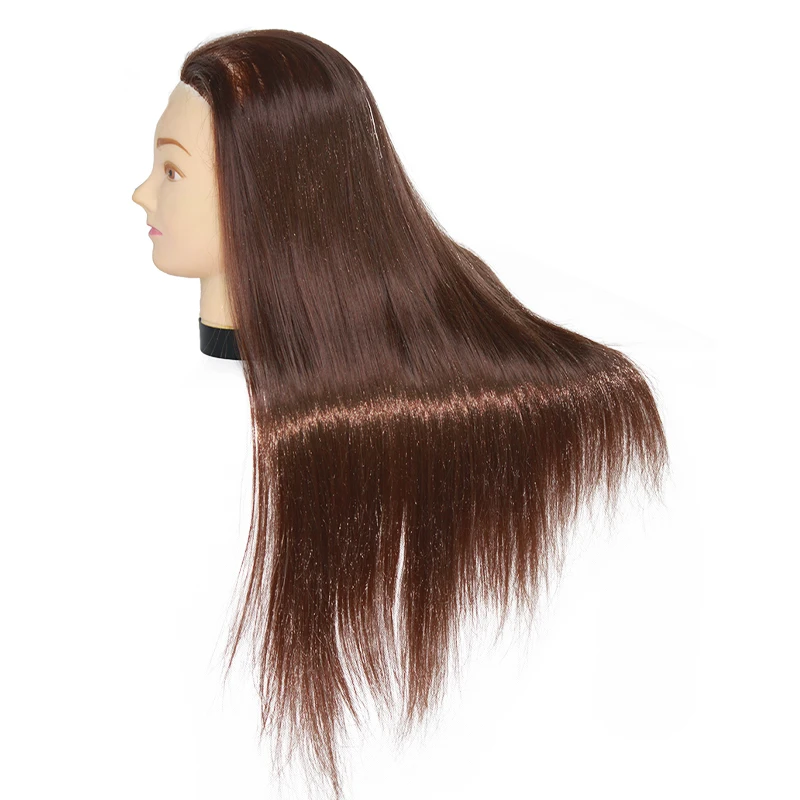 

cheap synthetic hair girl training dummy hair beauty school mannequin heads with hair on sale