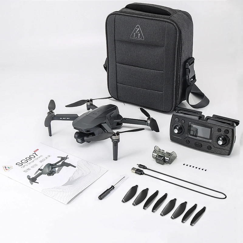 

SG907 MAX rc drone Brushless GPS Optical Flow with 4K HD Camera 3-axis Gimbal VS SG907 pro VS SG906 pro2 VS908 VS F11 pro 4K