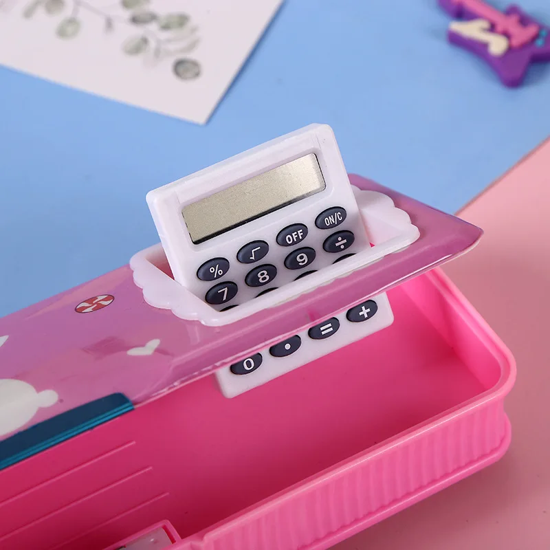 Unusual Calculator Pencil Case Unique Pencil Box Learning Stationery