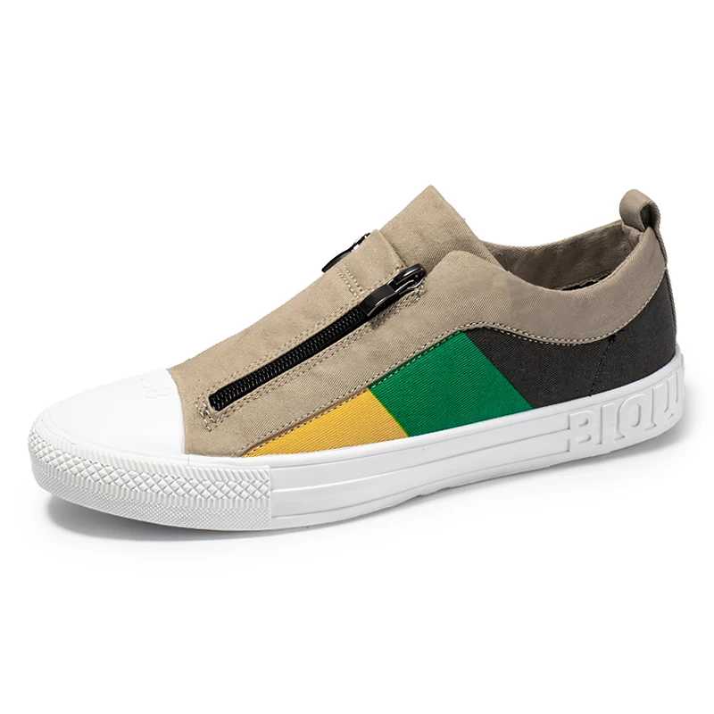 

New men's canvas breathable board shoes casual sports shoes