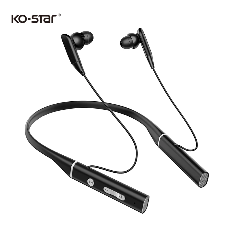 

Factory sell in ear stereo new wireless neckband headset with big capacity battery for outdoor activities