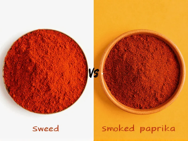 Sweet Paprika vs Smoked Paprika: Key Differences Explained
