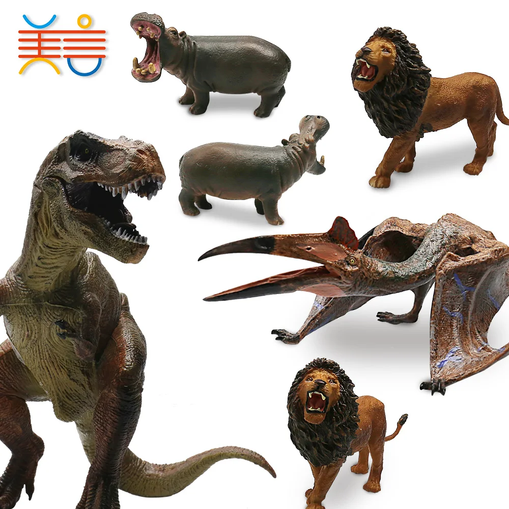 2021 new Hot Sale Plastic PVC Jurassic Triceratops Dinosaur Figure Model Toys Ancient Animal Figure Gift Toy Customized