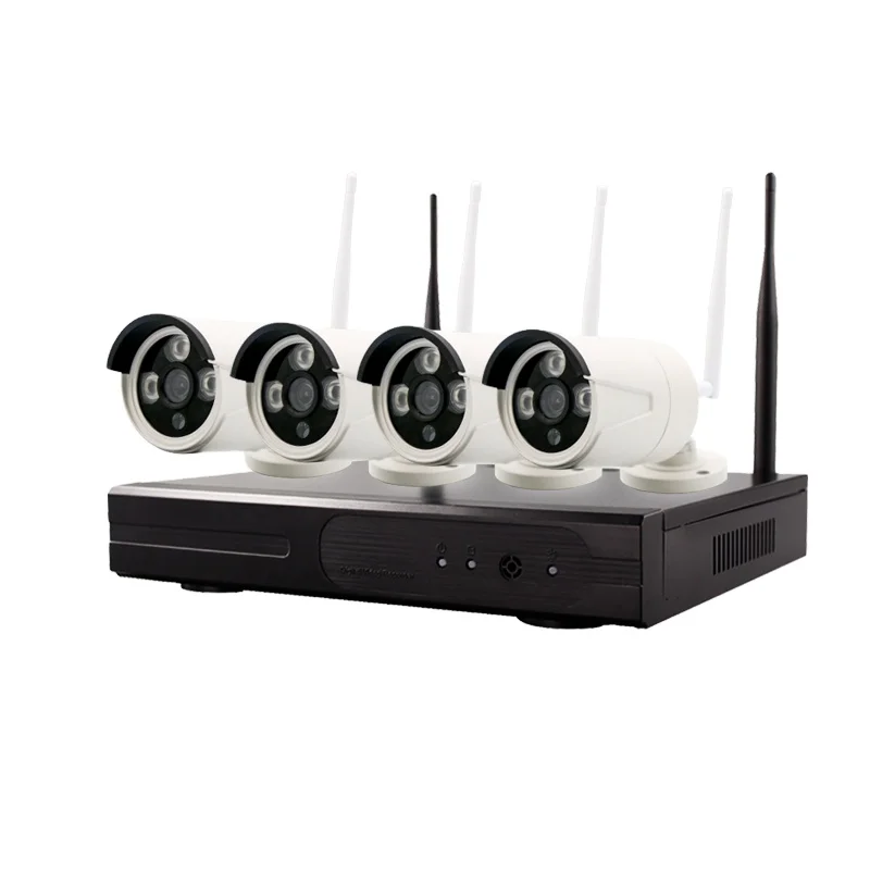 

VESAFE Home Security 4CH Wireless CCTV DVR System 2MP Waterproof 1080P Outdoor IP Bullet Camera WiFi NVR Kit