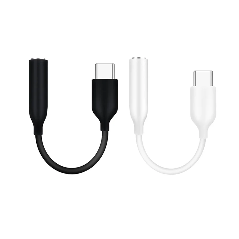

USB C To 3.5mm AUX Headphone Adapter Type C Jack Earphone Cable Adapter For Samsung For Huawei