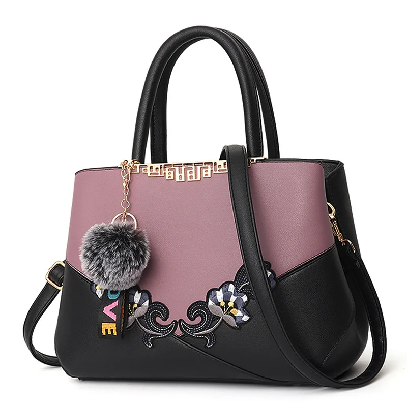 

Woman Fashion Vintage Embossed PU Leather Casual Shoulder Tote Elegant Handbag