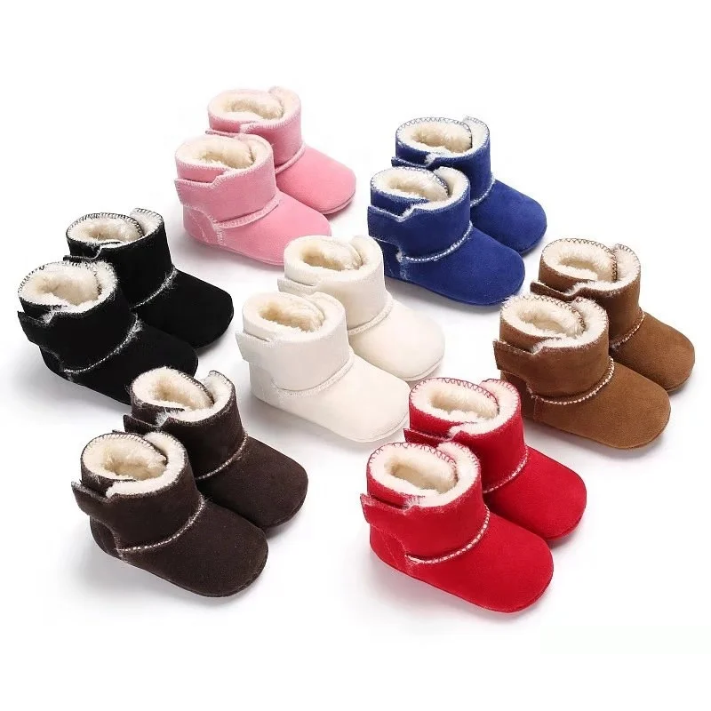 

Wholesale Anti Slip Girl Infant Snow Stay On Baby Warm Winter Boots For Toddler