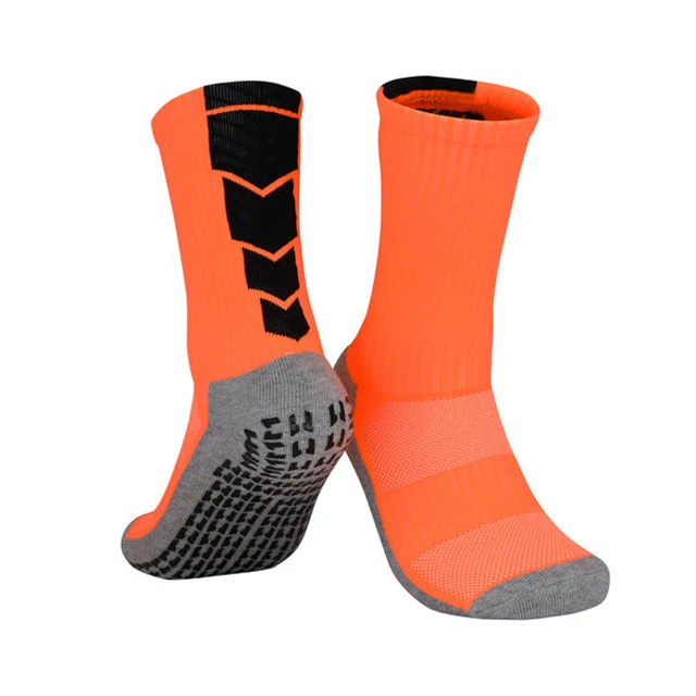 

Breathable Anti Slip Men Football Basketball Compression Sports Socks, Custom color