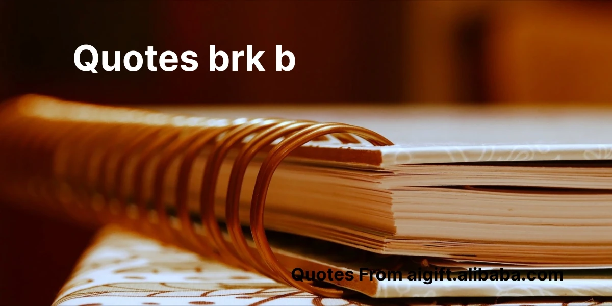 quotes brk b