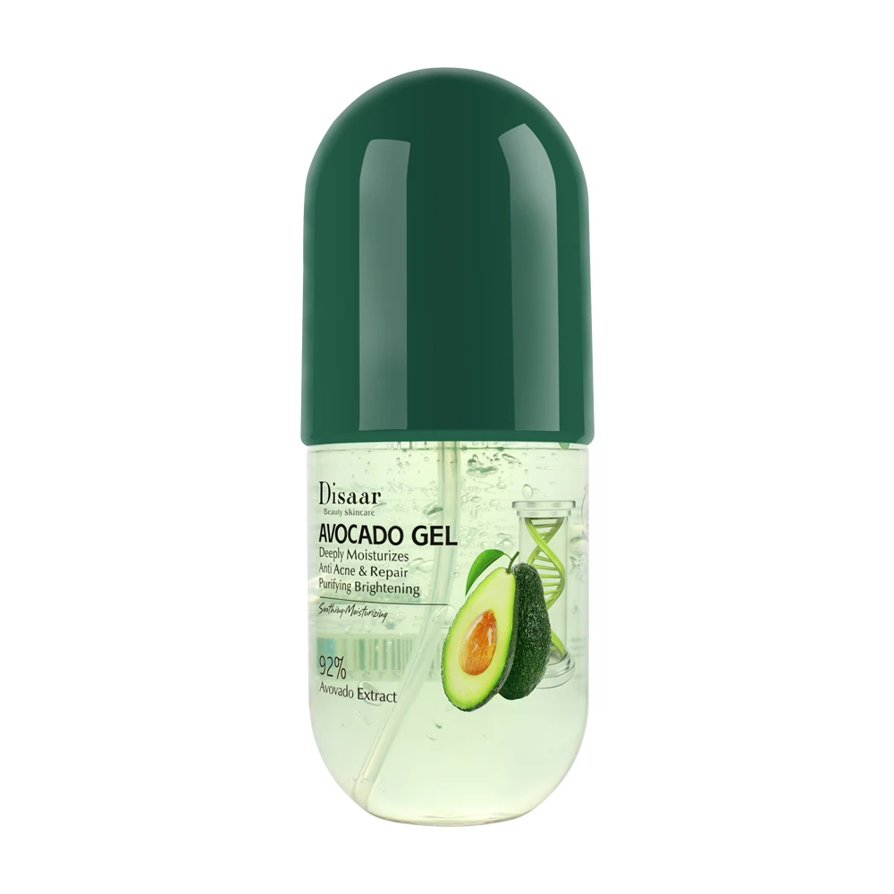 

Natural Moisturizing Gel 92% Avocado Gel Organic Skin Care Soothing Gel For Face