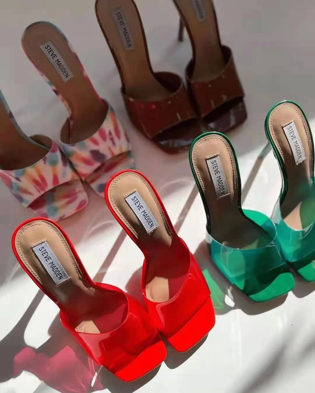 

Summer women's shoes 43 square head sexy shoes heels women ladies slipper guangzhou high heels fashion high heel shoes 2, Customized color