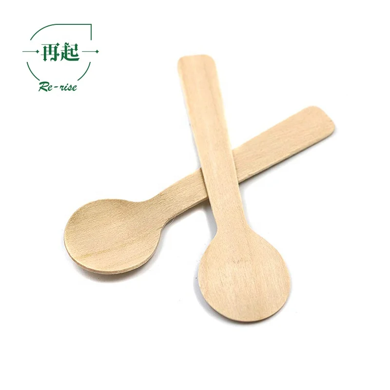 
Natural Color Wood Spoon Fork Spoon 