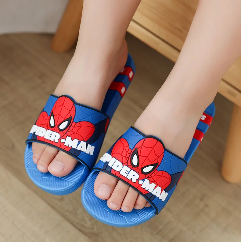 

Latest Design Eva Child Slipper Spiderman Animation Like Kids Slippers