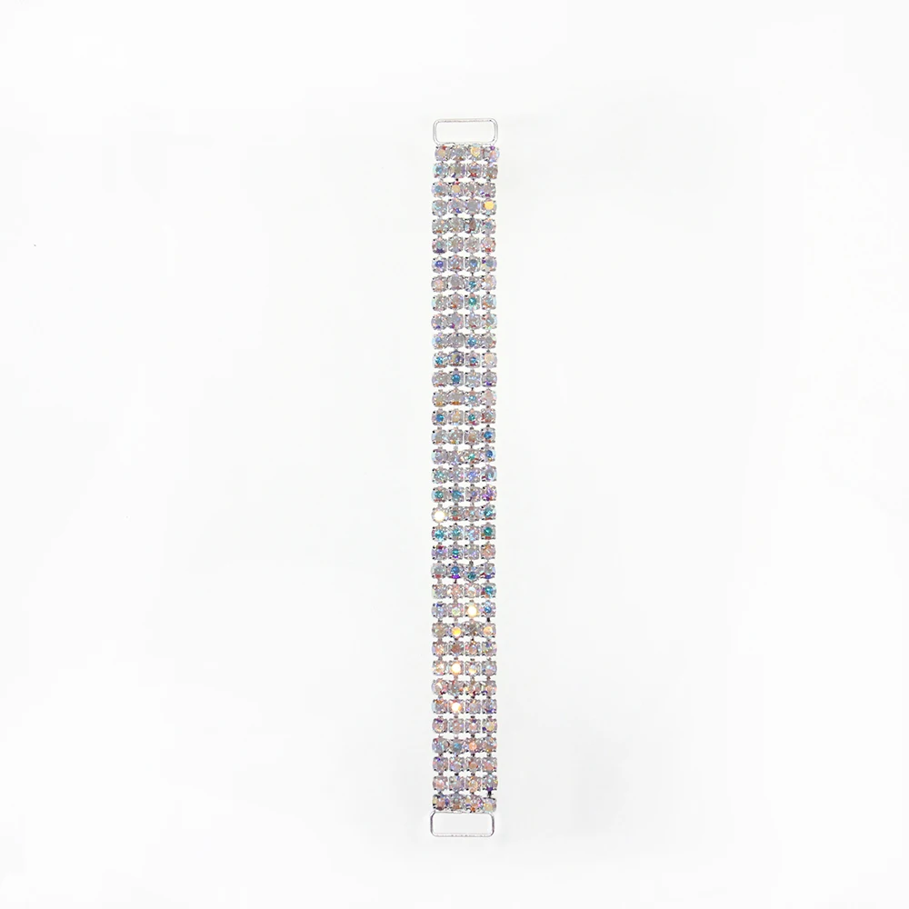 

Wholesale colourful Rhinestone Connector For Swimming Wear Bikini Connector Headband Connector Shoe Buckle, Crystal