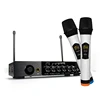 2019 Dual channel wireless professional karaoke echo microphone M6