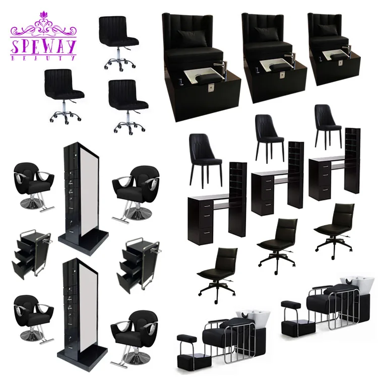 

2021 Speway cheap hair and beauty salon equipment and furniture package, Optional