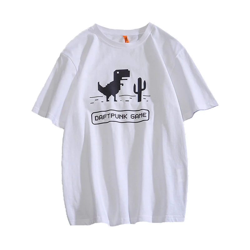 

High Quality Breathable 100% Cotton Unisex Cartoon Plain T Shirt Logo Printing