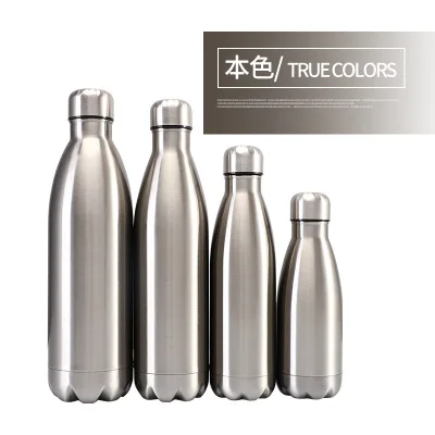 

Custom Colorful Insulated Double Wall Stainless Steel Water Bottle Sport, Customized color acceptable