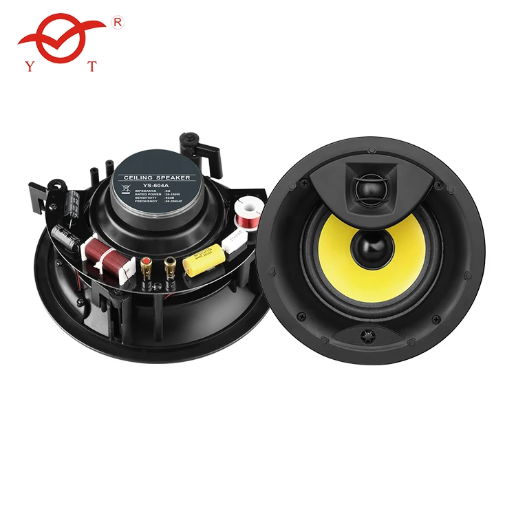 

YATAO 8ohm Background 25-180w Wall Speaker Ceiling Speakers, White