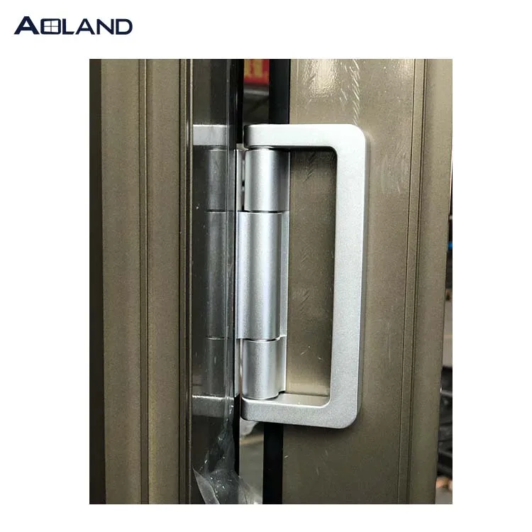 Aluminium commercial hurricane resistant sliding bi folding glass doors China factory price