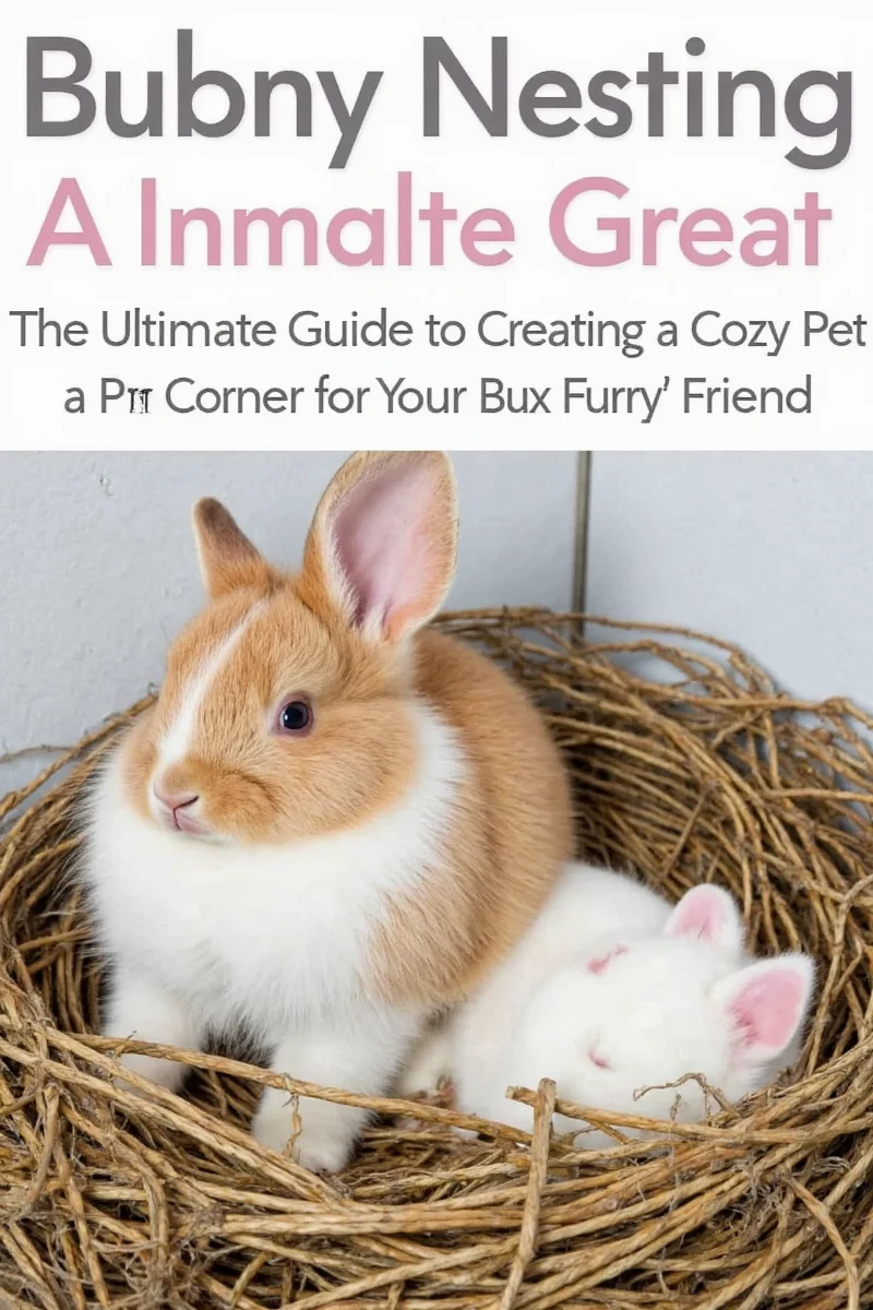 bunny nesting the ultimate guide to creating a cozy pet corner for your furry friend
