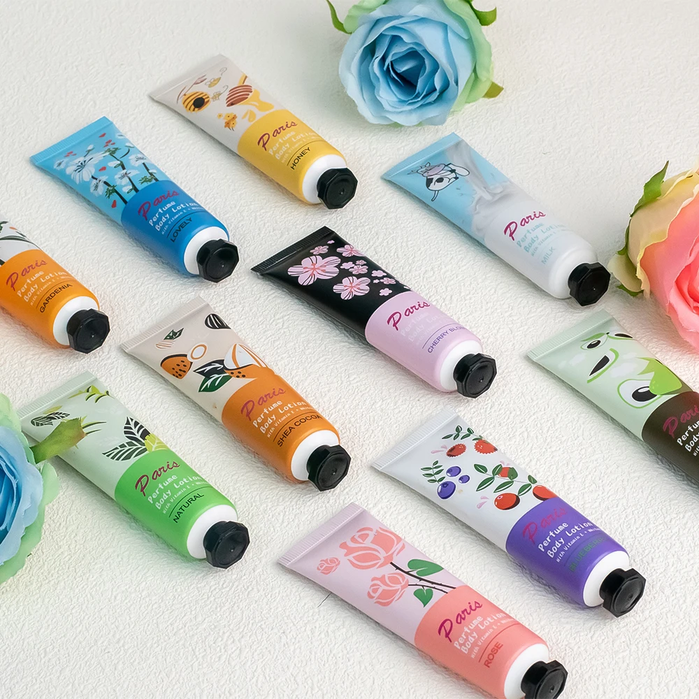

hand care factory direct sales 35g cosmetic face wash squeeze hose custom hand cream