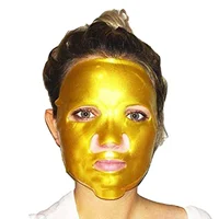 

Private Label Skin Care Natural Mascarilla Facial Coreano Sheet Nano Gold Collagen Crystal Gel 24k Gold Face Mask