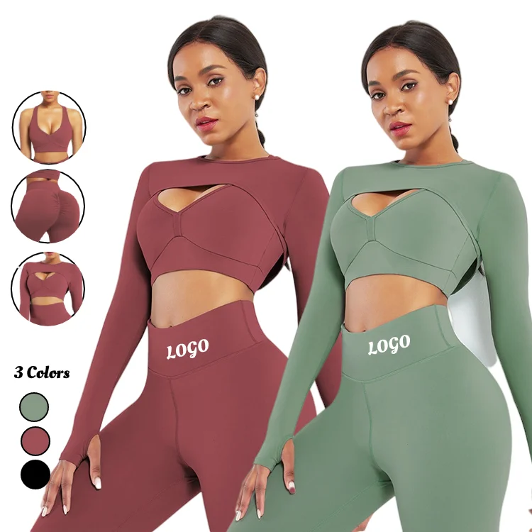

Wholesale Fitness Clothing Women Tracksuit Set Yoga Activewear Set Sport Clothes Women Women Winter Tracksuit Set