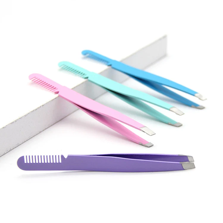 

Hot Sale Factory Direct Price Brow Tweezers Eyelash Custom Tweezers Eyelash eye tweezer