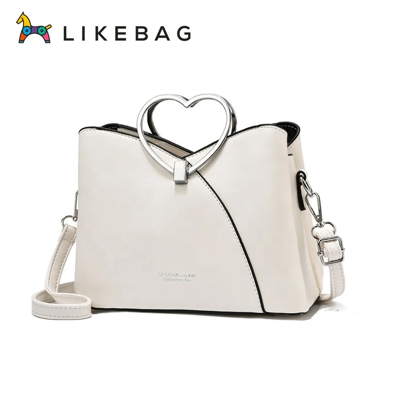 

LIKEBAG new product hot sale fashion casual handbag with love hardware