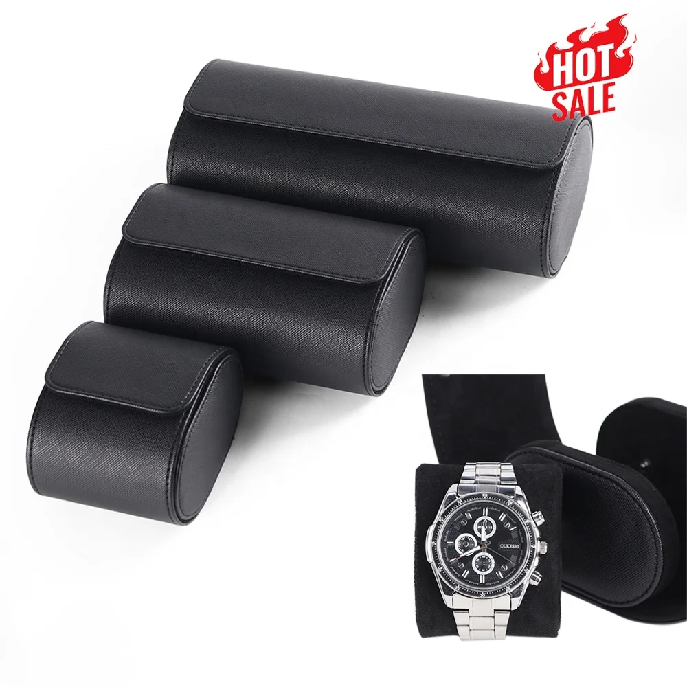 

OJR factory watch box organizer leather caja de reloj luxury watch box packaging custom watch case travel for men