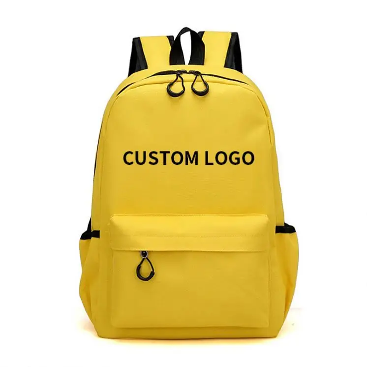 

Backpack school custom logo cheap canvas book back pack backpack bag, Customized color