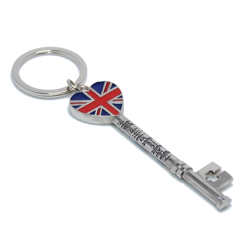 100pcs Personnalisé Gravé en Métal Noir bouteille plat Opener Keychain
