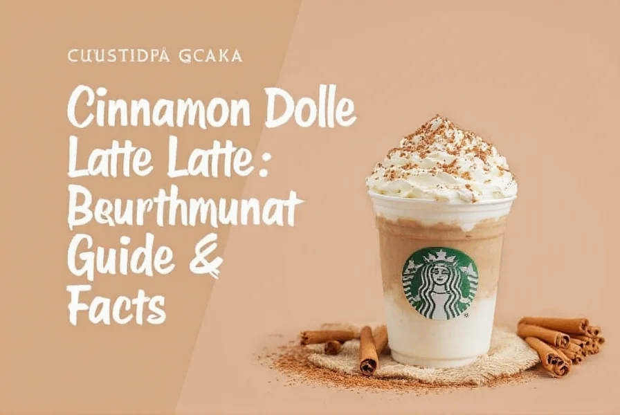 Homemade cinnamon dolce latte preparation with ingredients and step-by-step process