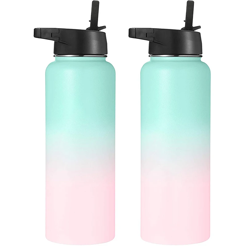 

18oz Outdoor Travel Iron Flask Sports Water Bottle Insulated Stainless Steel Vacuum Cup, Customized