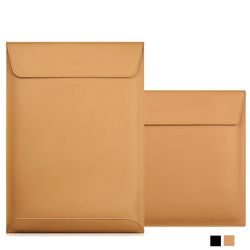 

New Hot High Quality PU Leather Sleeve Case Protecter Envelope Bag For Book AIR 11.6"/12/13/15 Protecter Envelope Bag Liner Bag