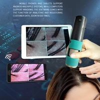 

HD magnification 600 times professional scalp skin analysis software hair detection hair follicle analysis scalp analyzer