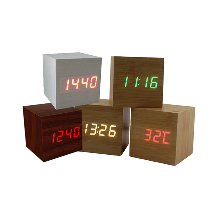 

Wholesale Price LED Alarm Clock Wake Up Bedside Sleep Snooze Desk Clock