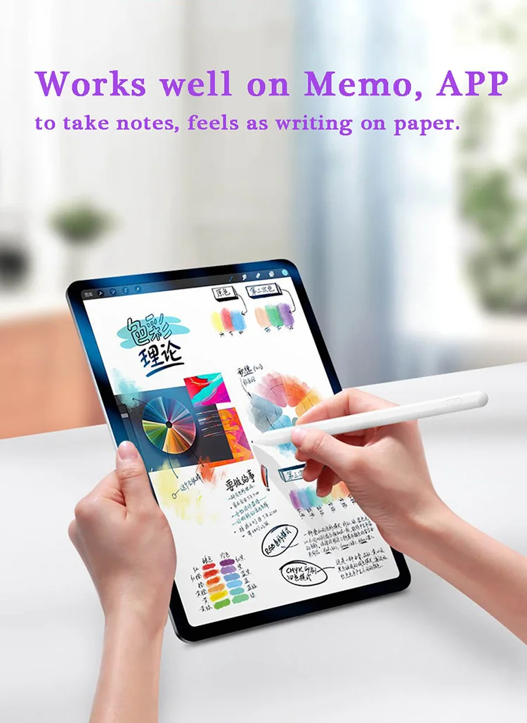 Universal metal touch screen pen stylus pencil with adjustable tip active digital pen