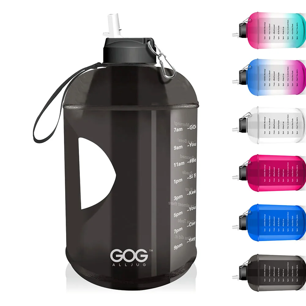 

gallon water bottle motivational fitness big water bottle, Customized color