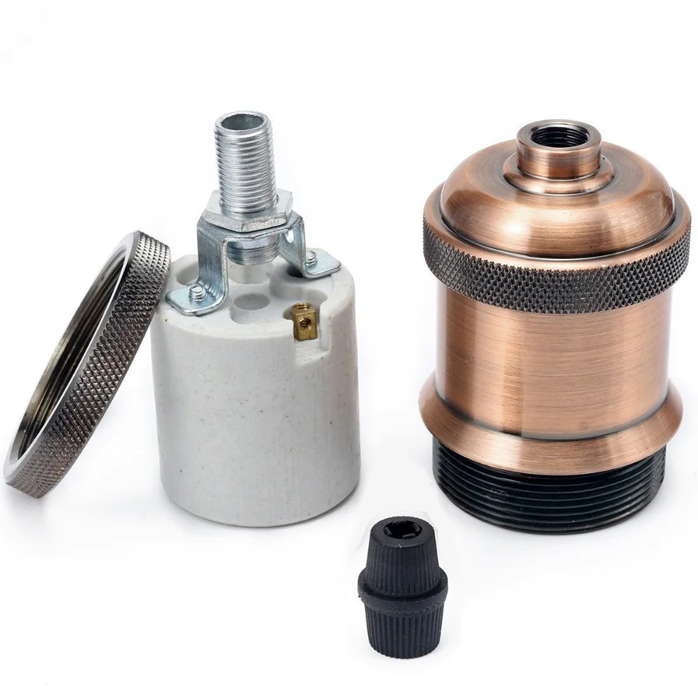 Screwfix Lampholder Edison E26/e27 Socket Base Vintage Cafe Light