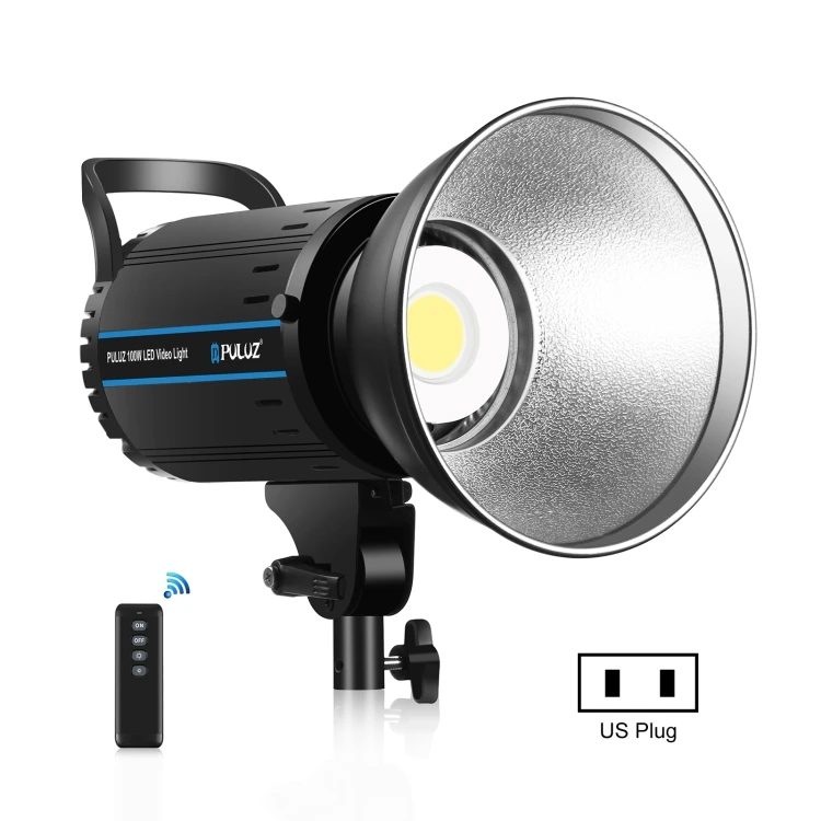 

PULUZ 100W high power photography with remote control daylight balanced led photo studio light kit studio lights for video