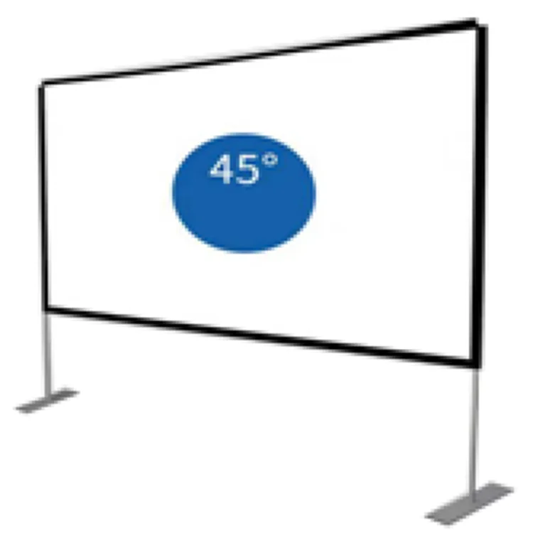 Fast Fold Screen Larger Room Front Rear Stand 16:9  Projector Screen 150 Inch fot Outdoor Projector Screen