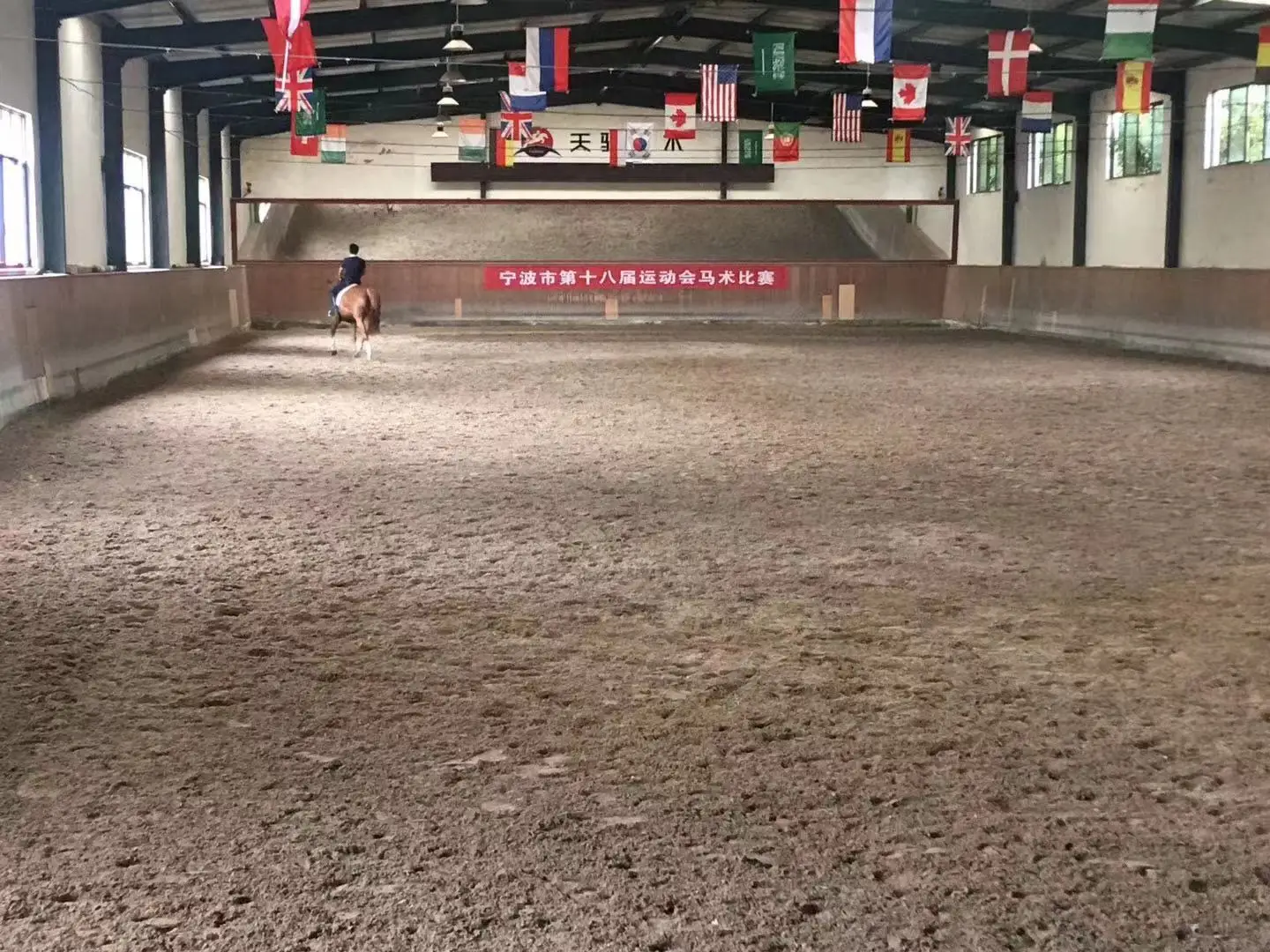 Complete Dressage Arena Fibre Arena Silica Fibre Arena Fiber Footing