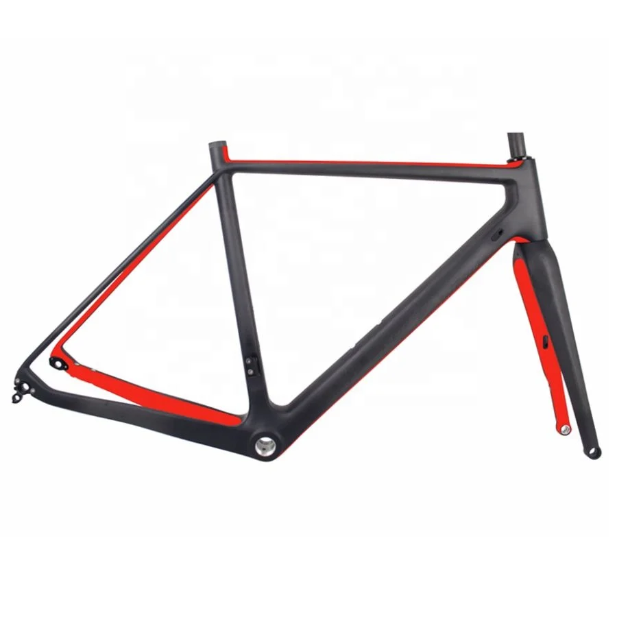 

GR029 Carbon Fiber Gravel Bike Frame 160MM Flat Mounting Carbon Gravel Bike Frame Carbon Frame Disc Gravel